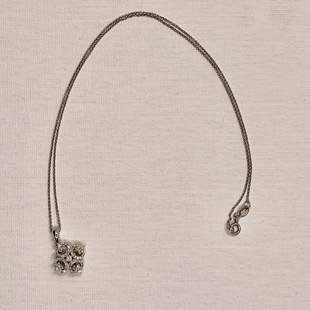 Sterling Silver Diamond Pendant Necklace (1/3 ct. tw.) - Picture 7 of 16